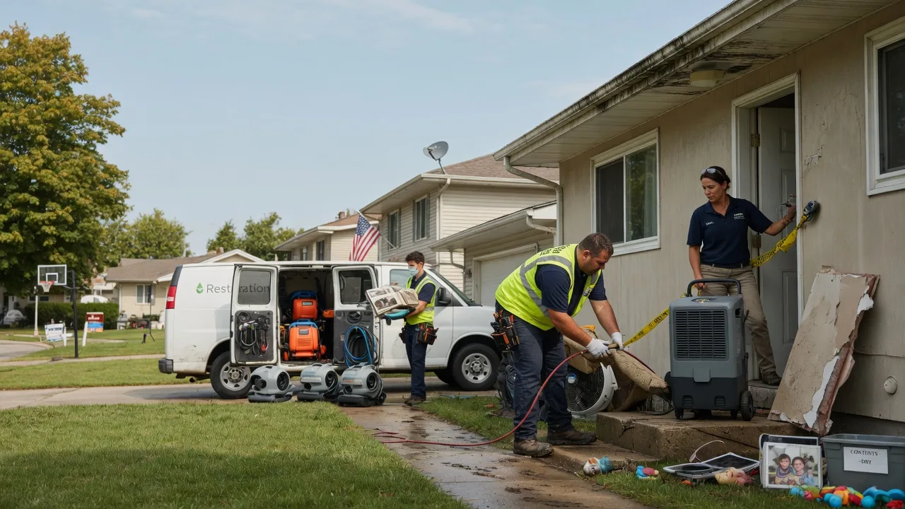 Water Damage Restoration in Watson, IL near me